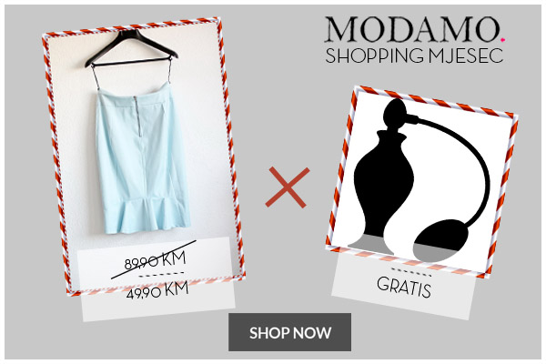 MODAMO.shopping mjesec: Kupite si dizajnerski komad po sniženim cijenama uz gratis parfeme i luksuznu kozmetiku