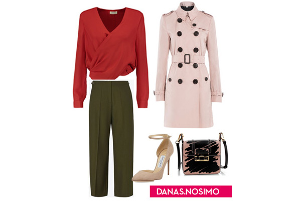 Color block kombinacija za poslovni sastanak