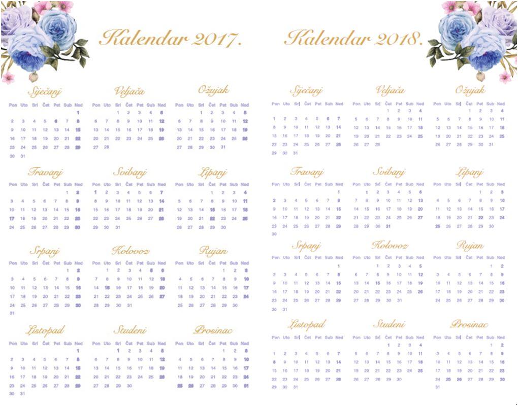 chicnotes kalendar all