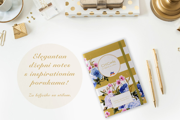 Upoznajte CHICnotes:  Najtraženiji notes za dame sa stilom od danas dostupan u dm Hrvatska!