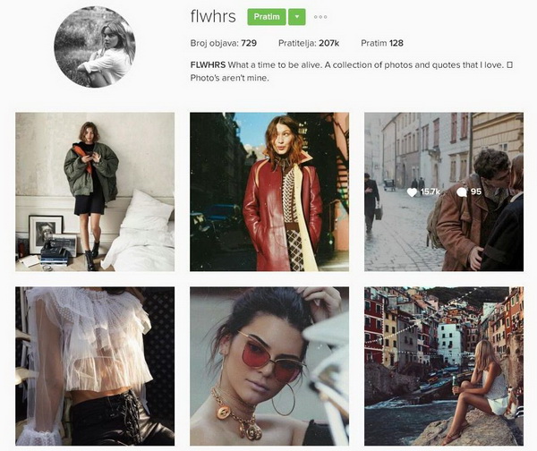 flwhr modamo ljubavni instagram profili