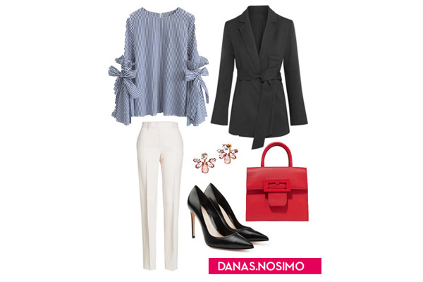 Poslovan look začinjen trendy košuljom