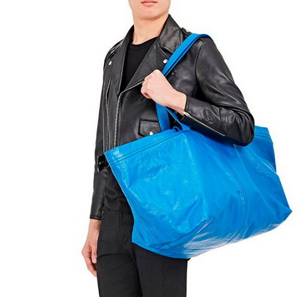 ikea balenciaga bluebag 1