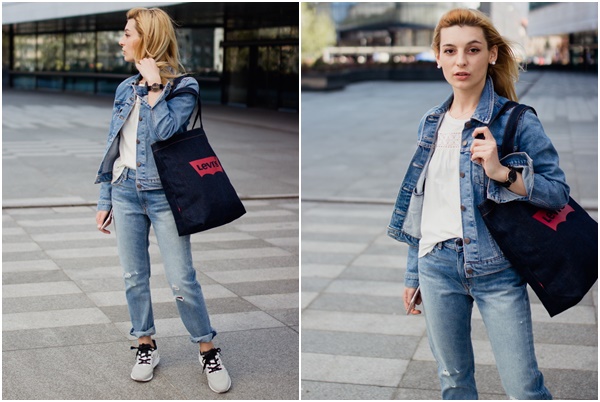 1 JEANS JAKNA NA TRI NAČINA: KAKO BLOGERICA AJLA HODŽIĆ KOMBINIRA JEANS JAKNU U LEŽERAN I TRENDY DNEVNI LOOK?