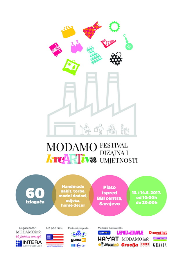 FDU MODAMO kreARTiva 2017 Plakat