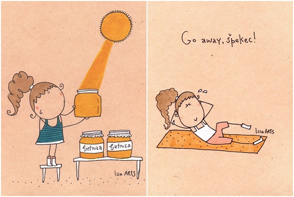 Ovo su najslađe ilustracije: Upoznajte Issu i postanite dio njenih luckastih avantura! 