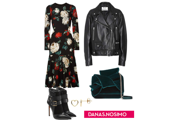 Mala cvjetna haljina za chic ležerni dnevni look