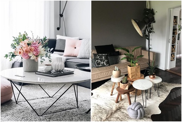 #interiorgoals: Mramorni stolovi uklopit će se u svaki interijer