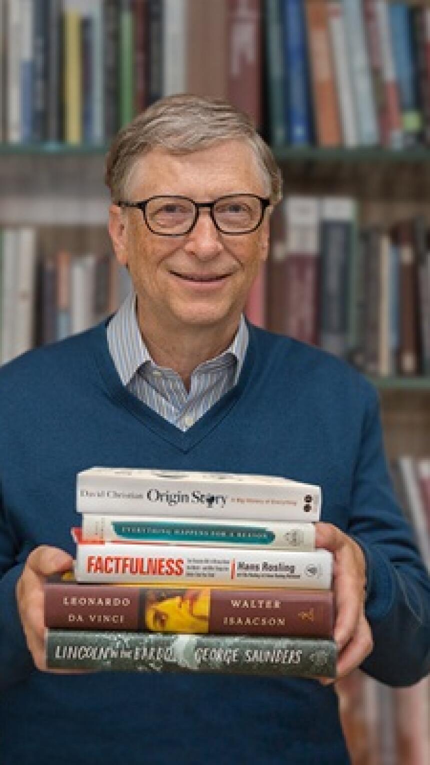 Bill Gates preporučuje 5 knjiga koje bi se trebali naći na vašoj ljetnoj 'to read' listi