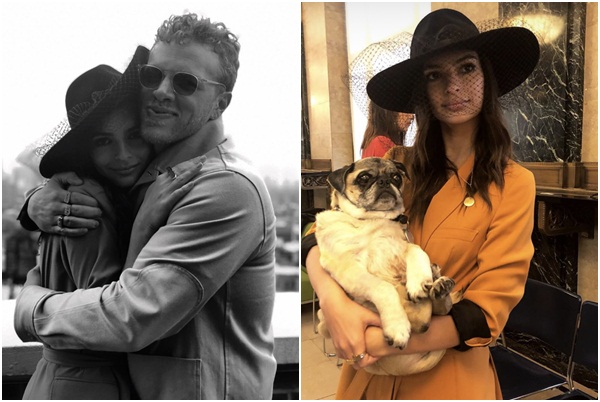 Emily Ratajkowski se vjenčala u sjajnom Zara odijelu