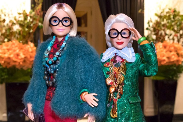 I legendarna ikona stila Iris Apfel je dobila vlastitu Barbie lutku