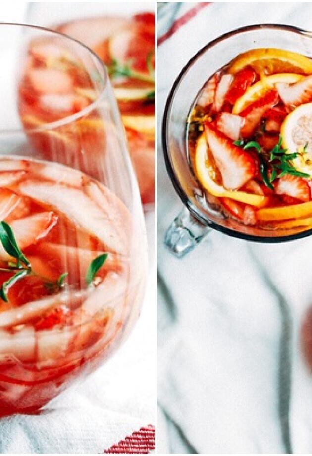 Recept za osvježavajući koktel s Proseccom i jagodama