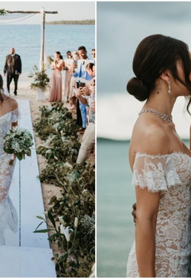 Zavirite na romantično vjenčanje Shanine Shaik i Gregorya Andrewsa na Bahamima
