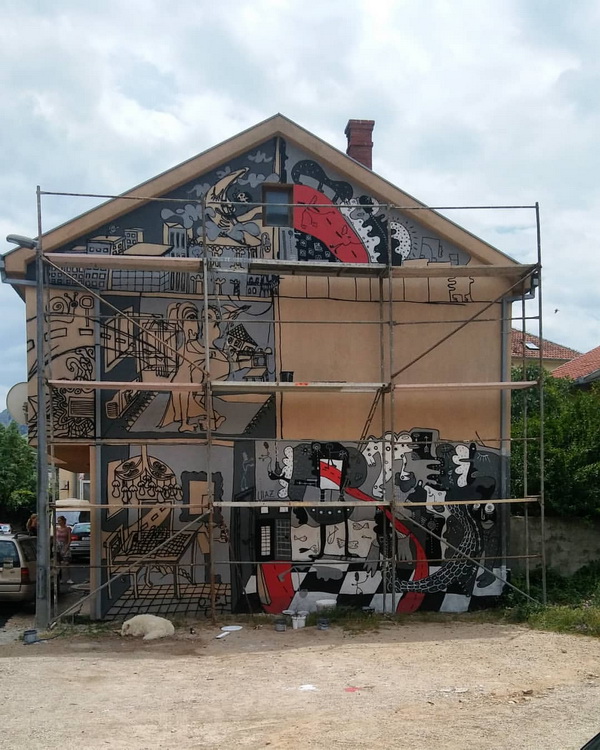 mural streetartsmostar mostar 2