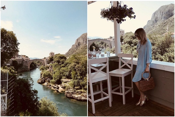 Ova šarmantna terasa s pogledom na Stari most je mjesto na kojem želimo provoditi lijena poslijepodneva