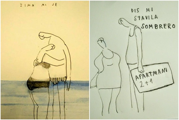 Tisja Kljaković Art: Iskrene i smješne karikature koje su osvojile društvene mreže