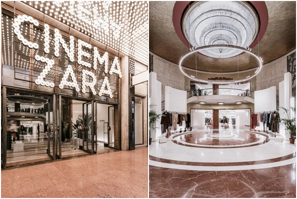 Zara Cinema - specijalizirana Zara trgovina u kojoj možete i virtualno isprobati odjeću koju želite kupiti