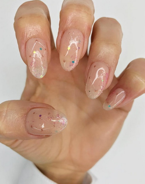 cosmic constellation nails