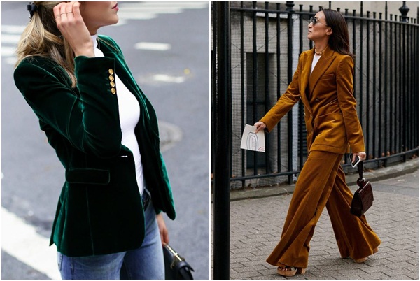 Kombinacije trendsetterica kao inspiracija kako i ove jeseni nositi raskošni baršun