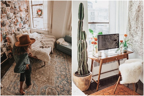 #interiorcrush: Boho apartman blogerice Tesse Barton