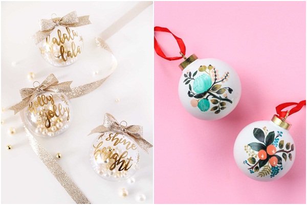 7 DIY prijedloga za izradu unikatnih blagdanskih kugli 