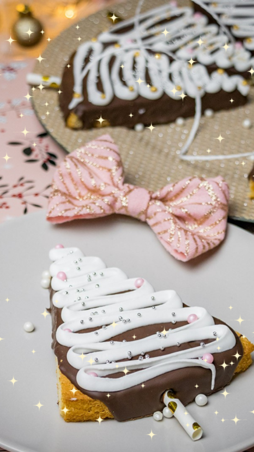 Čokoladna blagdanska drvca s marshmallows kremom su idealna vikend slastica. Donosimo recept. 