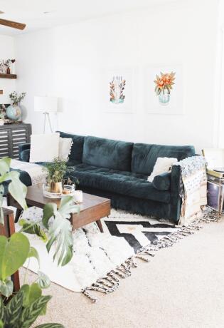 Rustikalan i boho dom ove mame i ilustratorice odlična je #interior inspiracija