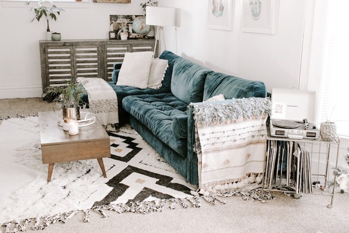 Rustikalan i boho dom ove mame i ilustratorice odlična je #interior inspiracija