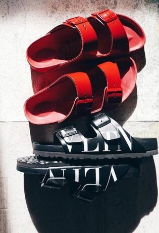 Predmet želja: Birkenstock x Valentino papuče