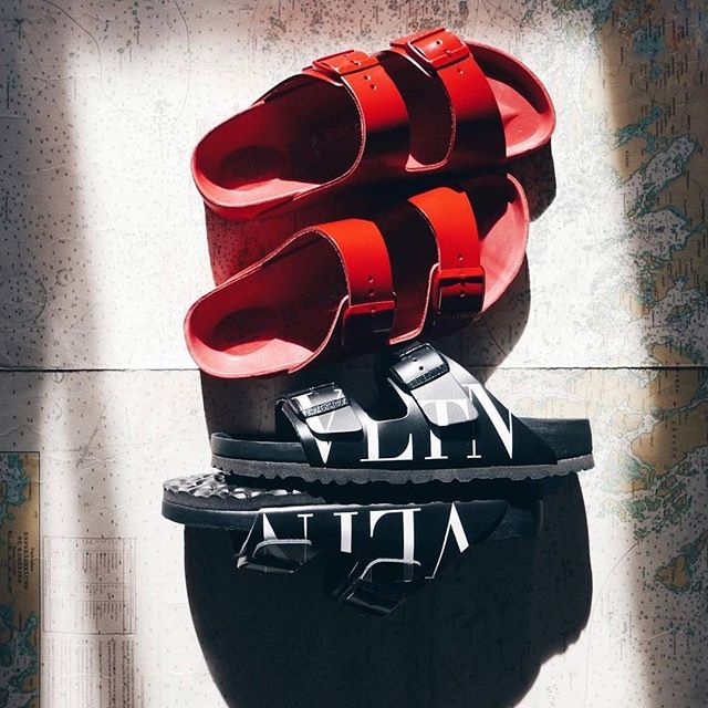 Predmet želja: Birkenstock x Valentino papuče