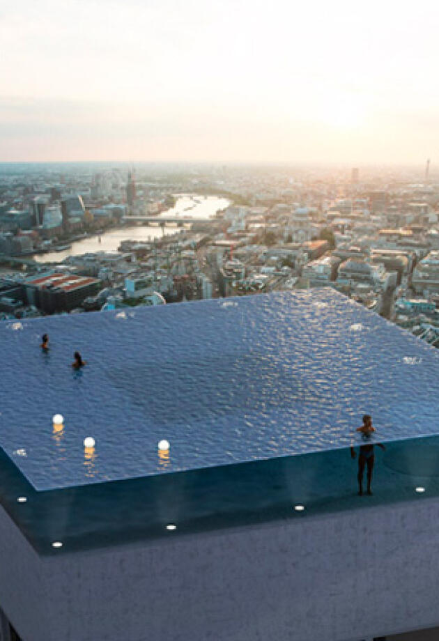 London uskoro dobiva infinity bazen s pogledom na grad