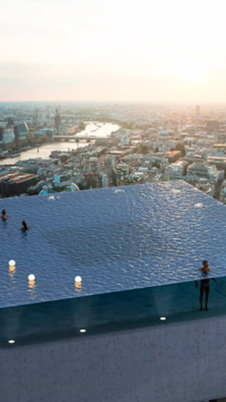 London uskoro dobiva infinity bazen s pogledom na grad