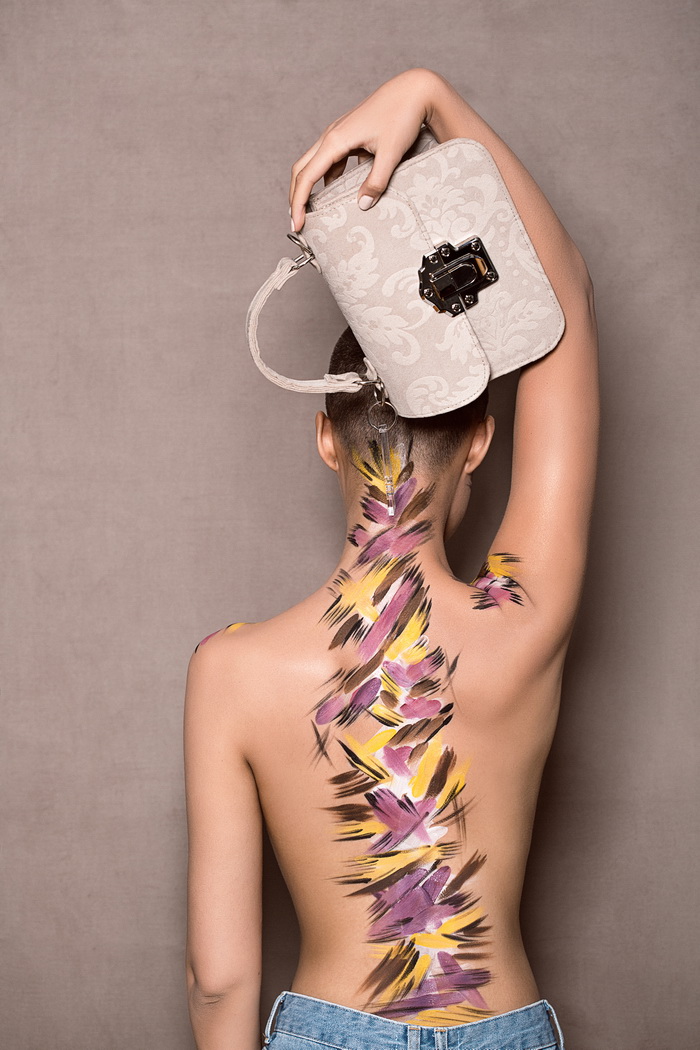 Made in BiH torbice i body art u zanimljivom editorijalu dizajnerice Ane Lukende