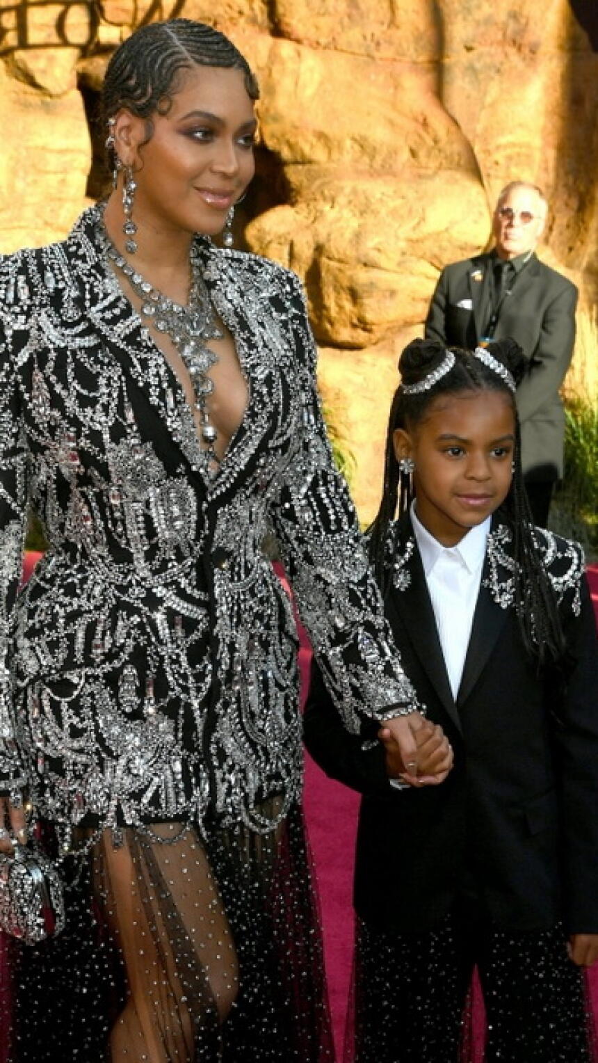 Modno usklađene Beyonce i Blue Ivy ukrale simpatije na premijeri 'Kralja lavova' 