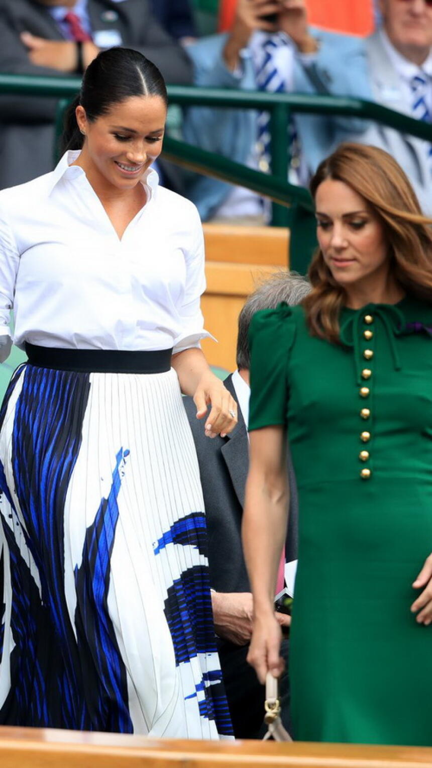 Look dana: Meghan Markle i Kate Middleton na finalu Wimbledona