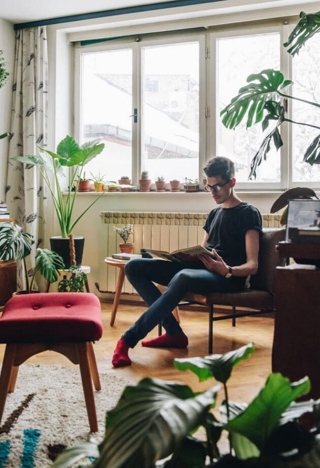 Uz sjajan Instagram profil posvećen biljkama, ovaj student u Sarajevu ima i #interiorgoals dom