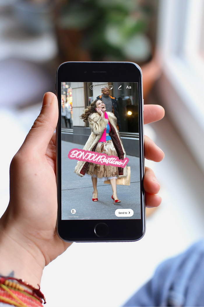 BONJOUR.stickeri za Instagram Stories su tu i jedva čekamo da ih vidimo na vašim fotkama