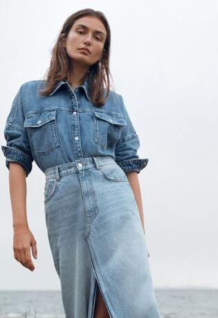 Zarina denim kolekcija od recikliranih materijala izgleda odlično 