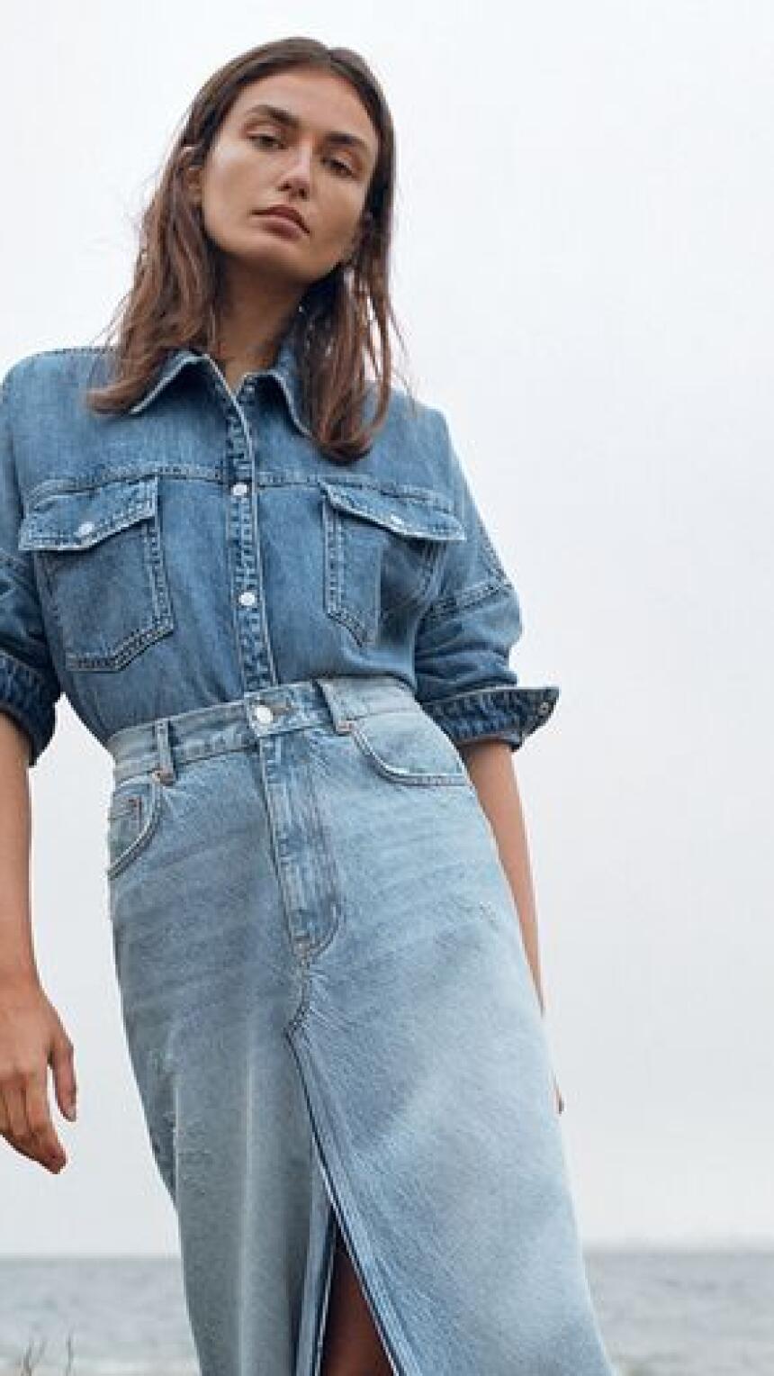 Zarina denim kolekcija od recikliranih materijala izgleda odlično 
