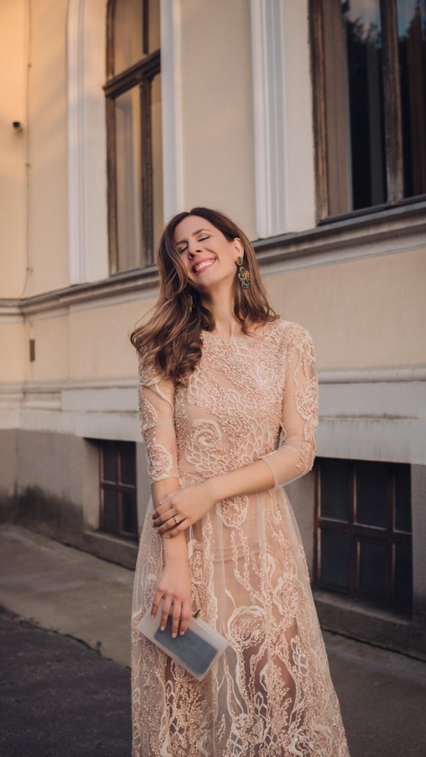 Foto dnevnik: Naša urednica Dijana vodi vas kroz sve detalje nastanka dizajnerske haljine za Story Hall of Fame party
