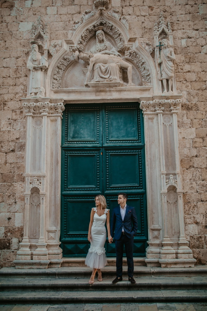 Bh.fotograf potpisuje ove čarobne wedding fotografije mladog bračnog para u Dubrovniku