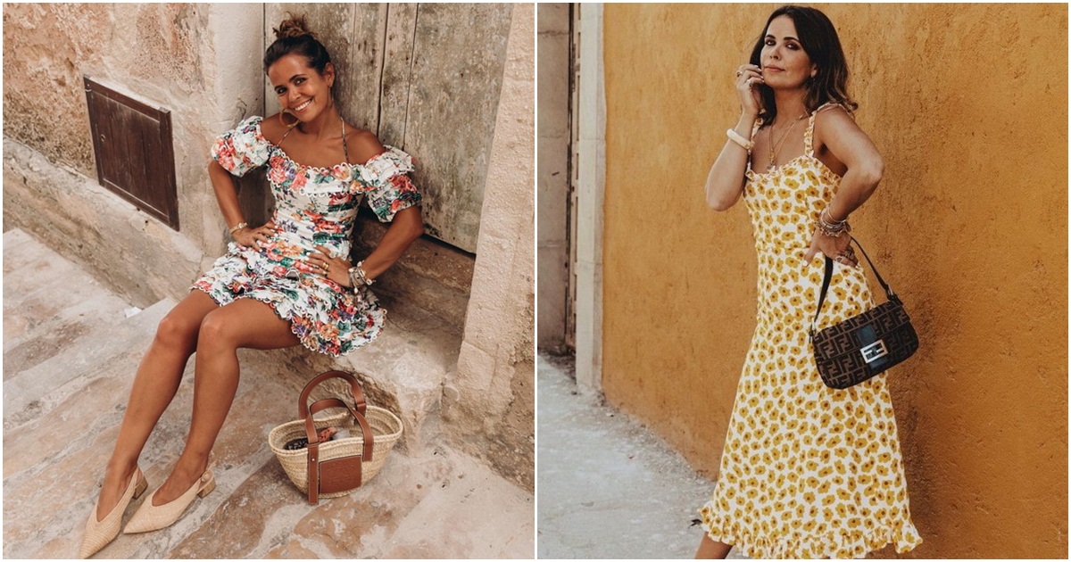 1 cvjetna haljina, 8 prijedloga blogerica kako ju nositi