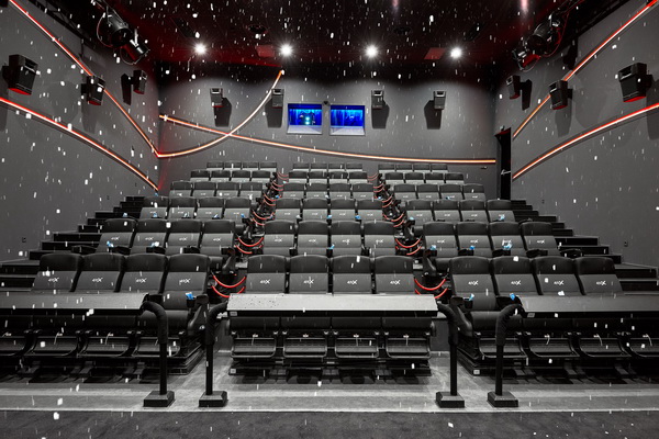 4DX dvorana efekat snijega CineStar Banjaluka
