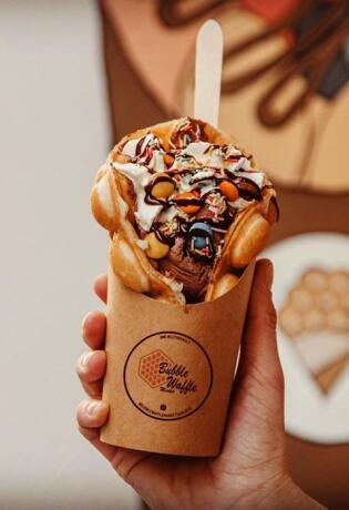 Slatkoljupci pozor! Bubble Waffle Market u Sarajevu mjesto je koje trebate posjetiti