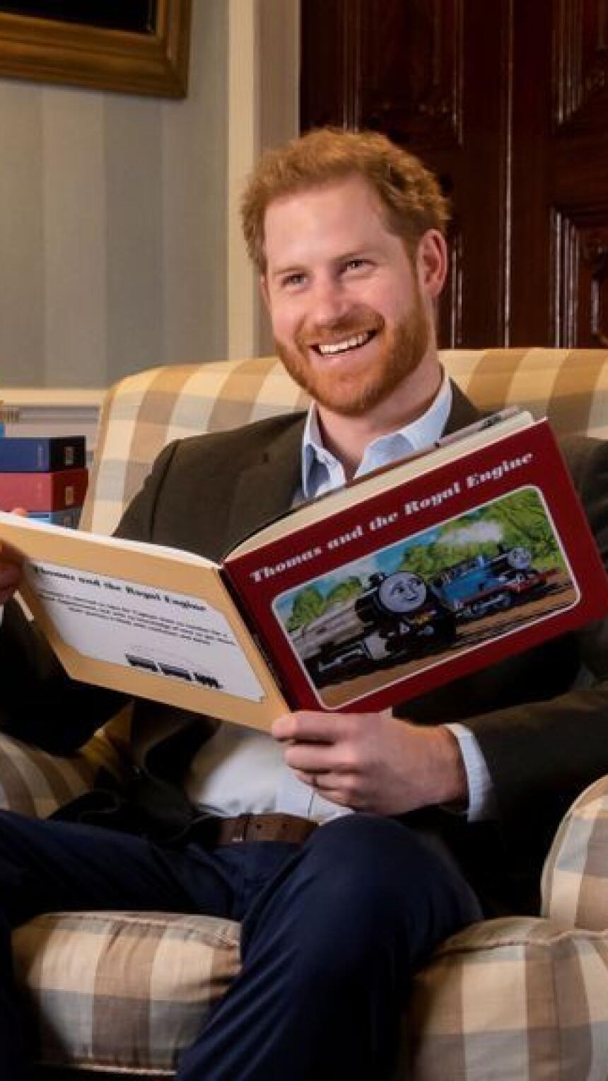 Princ Harry će nam čitati omiljenu dječju bajku u novom nastavku crtića 'Thomas The Tank Engine'