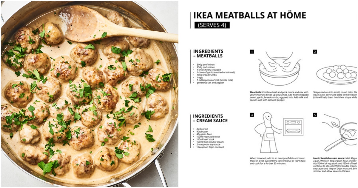 IKEA objavila recept za svoje poznate mesne okruglice koje sada možete pripremiti doma