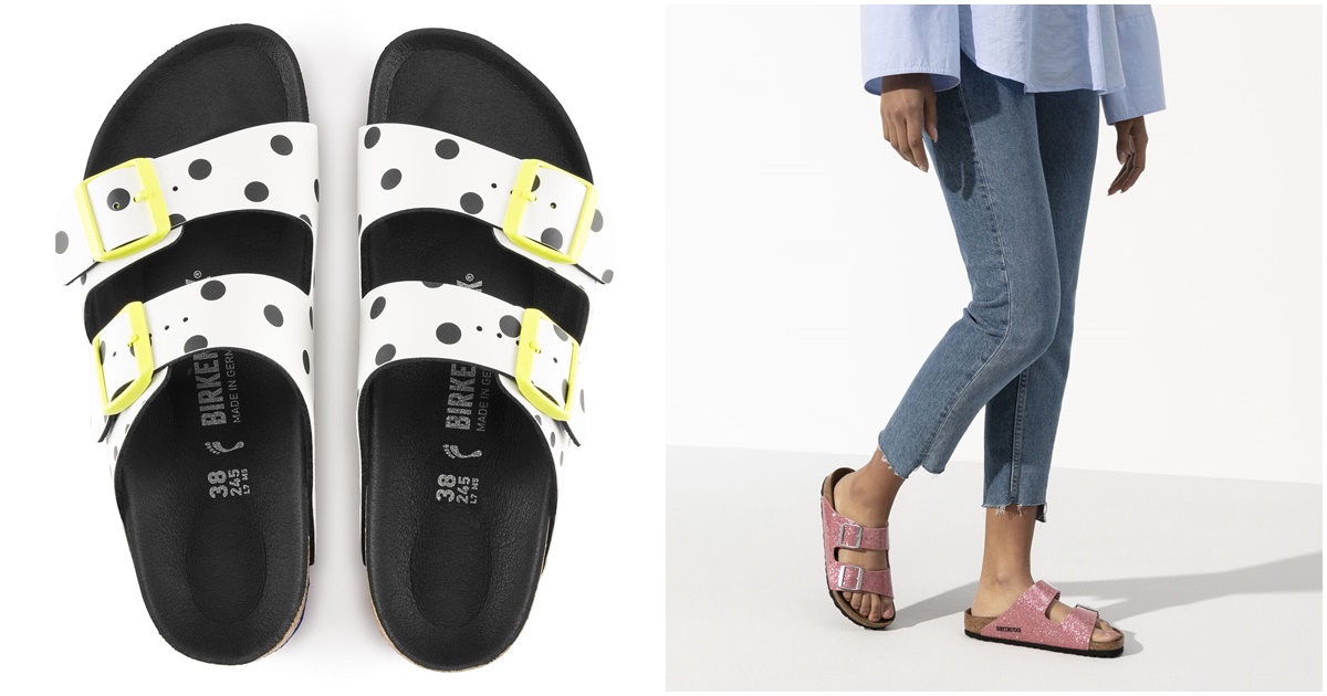 Birkenstock predstavio novu kolekciju papuča s točkicama, zvjezdicama i šljokicama