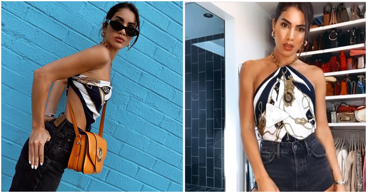 Kako maramu nositi kao top? Camila Coelho kroz video tutorijal otkriva 3 chic načina!