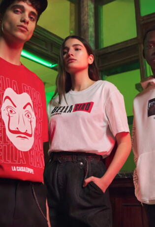 Pogledajte sve artikle iz Pull&Bear x Money Heist kolekcije dostupne i u BiH