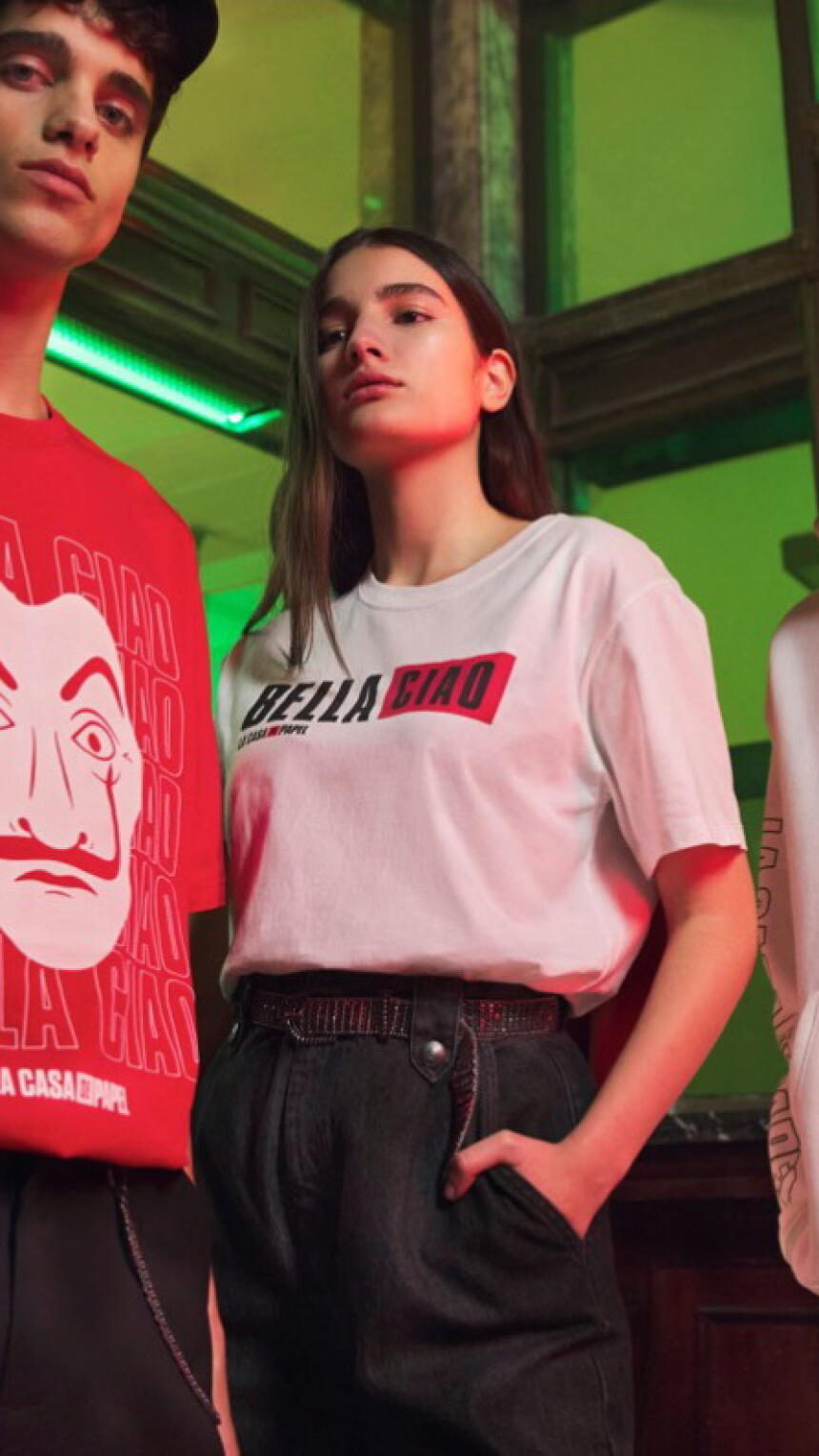 Pogledajte sve artikle iz Pull&Bear x Money Heist kolekcije dostupne i u BiH